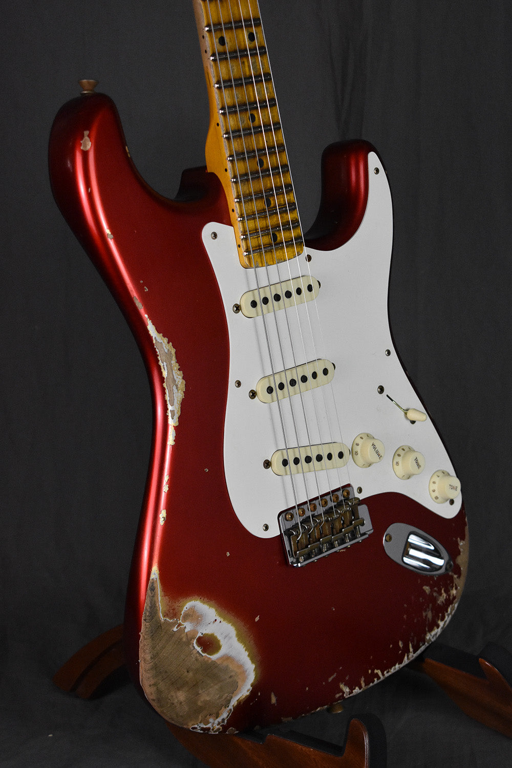 2021 Fender Custom Shop '57 Stratocaster Heavy Relic Candy Apple Red