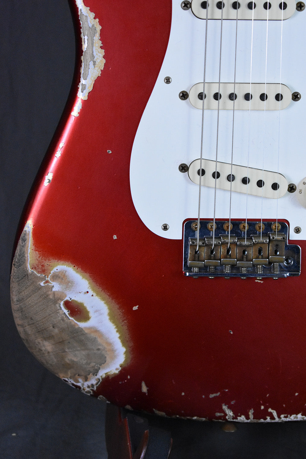 2021 Fender Custom Shop '57 Stratocaster Heavy Relic Candy Apple Red