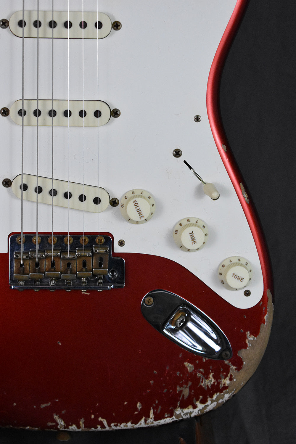 2021 Fender Custom Shop '57 Stratocaster Heavy Relic Candy Apple Red