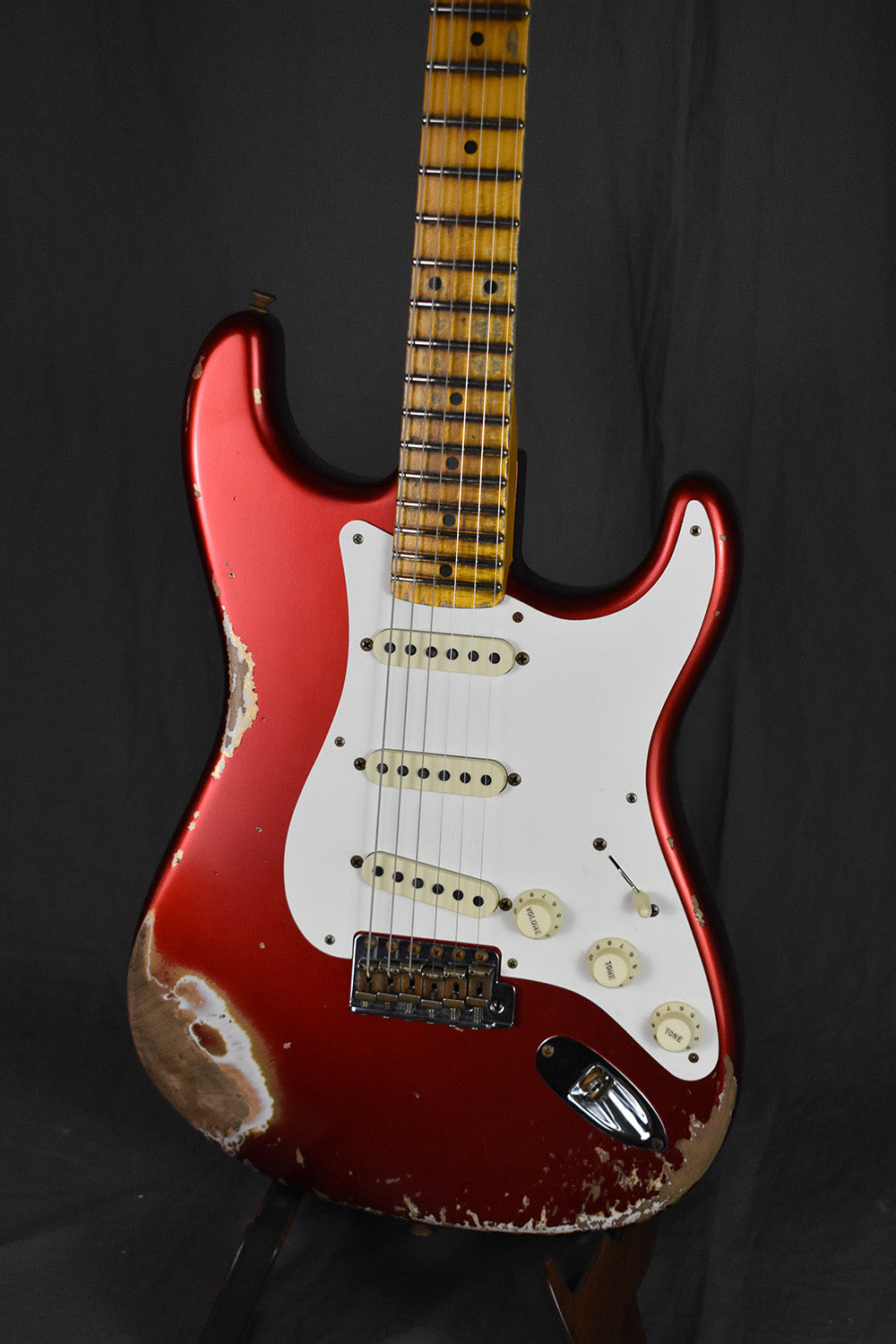 2021 Fender Custom Shop '57 Stratocaster Heavy Relic Candy Apple Red