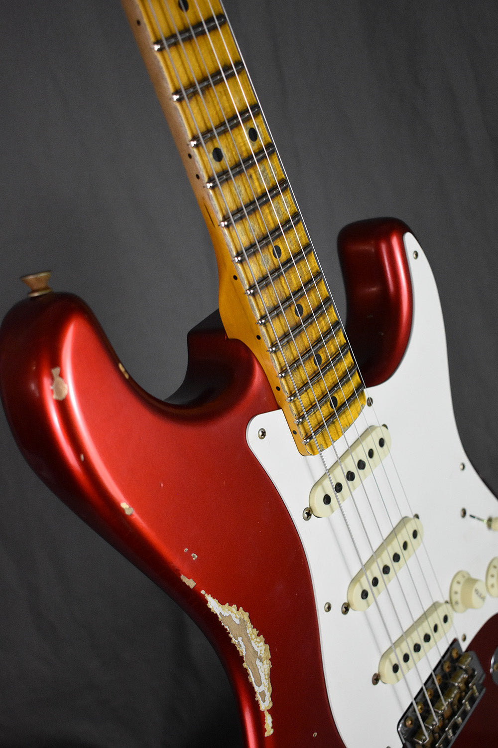 2021 Fender Custom Shop '57 Stratocaster Heavy Relic Candy Apple Red