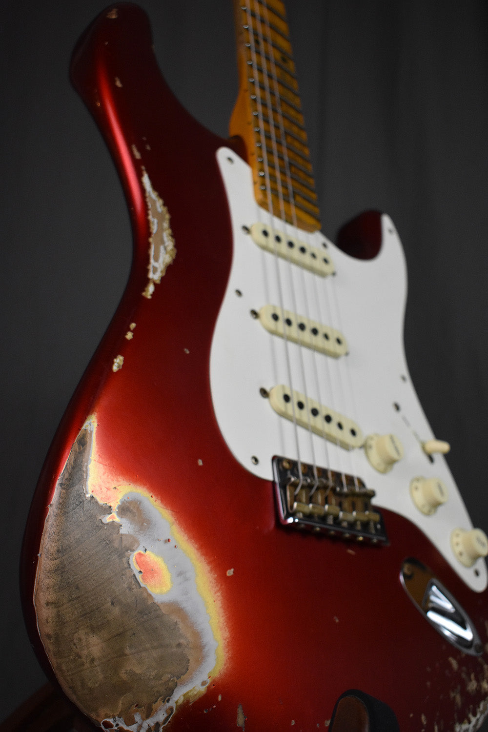2021 Fender Custom Shop '57 Stratocaster Heavy Relic Candy Apple Red