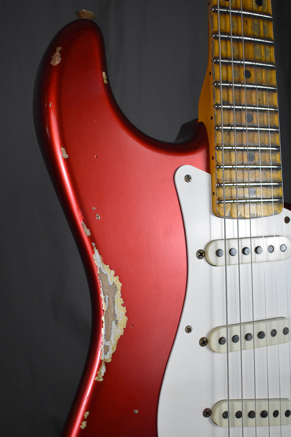 2021 Fender Custom Shop '57 Stratocaster Heavy Relic Candy Apple Red
