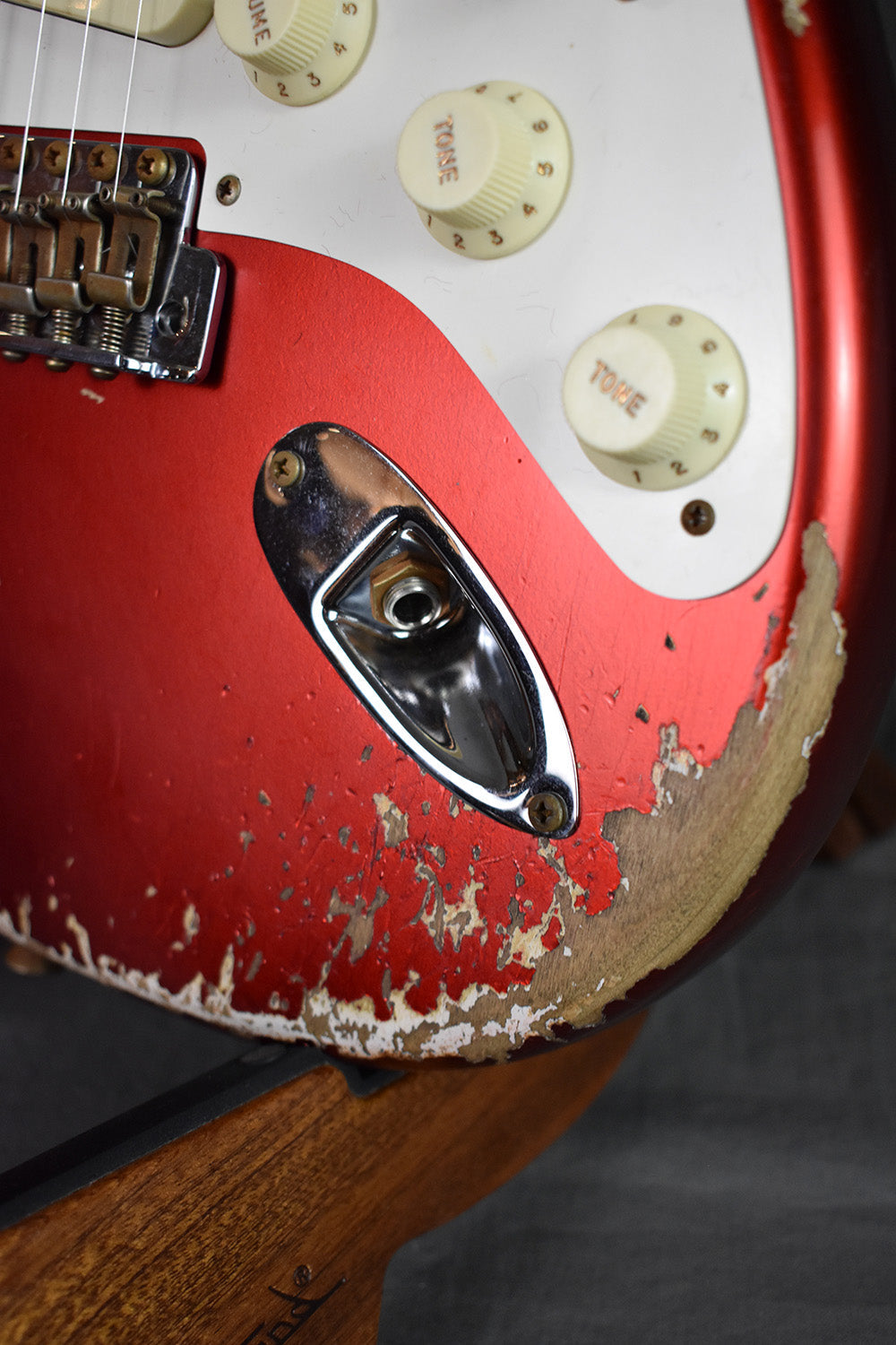 2021 Fender Custom Shop '57 Stratocaster Heavy Relic Candy Apple Red