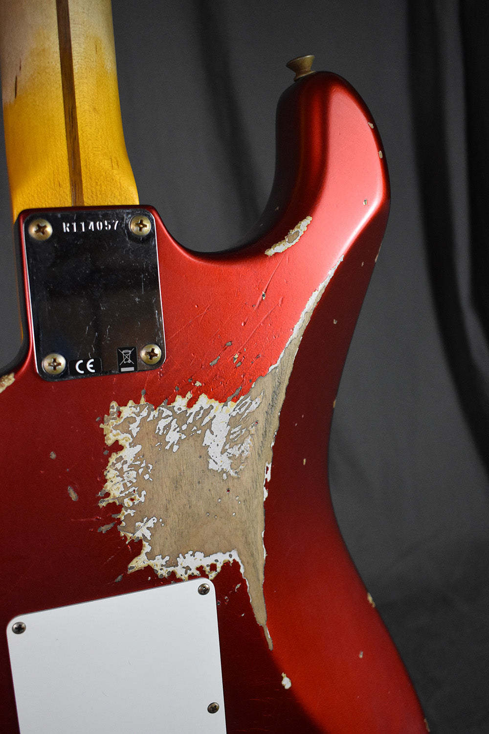 2021 Fender Custom Shop '57 Stratocaster Heavy Relic Candy Apple Red