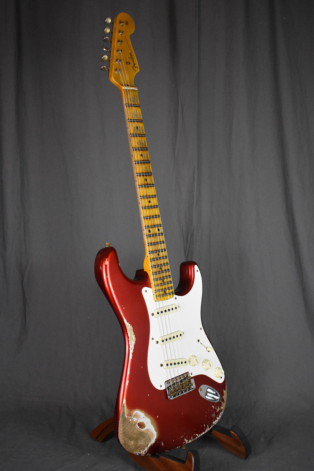 2021 Fender Custom Shop '57 Stratocaster Heavy Relic Candy Apple Red