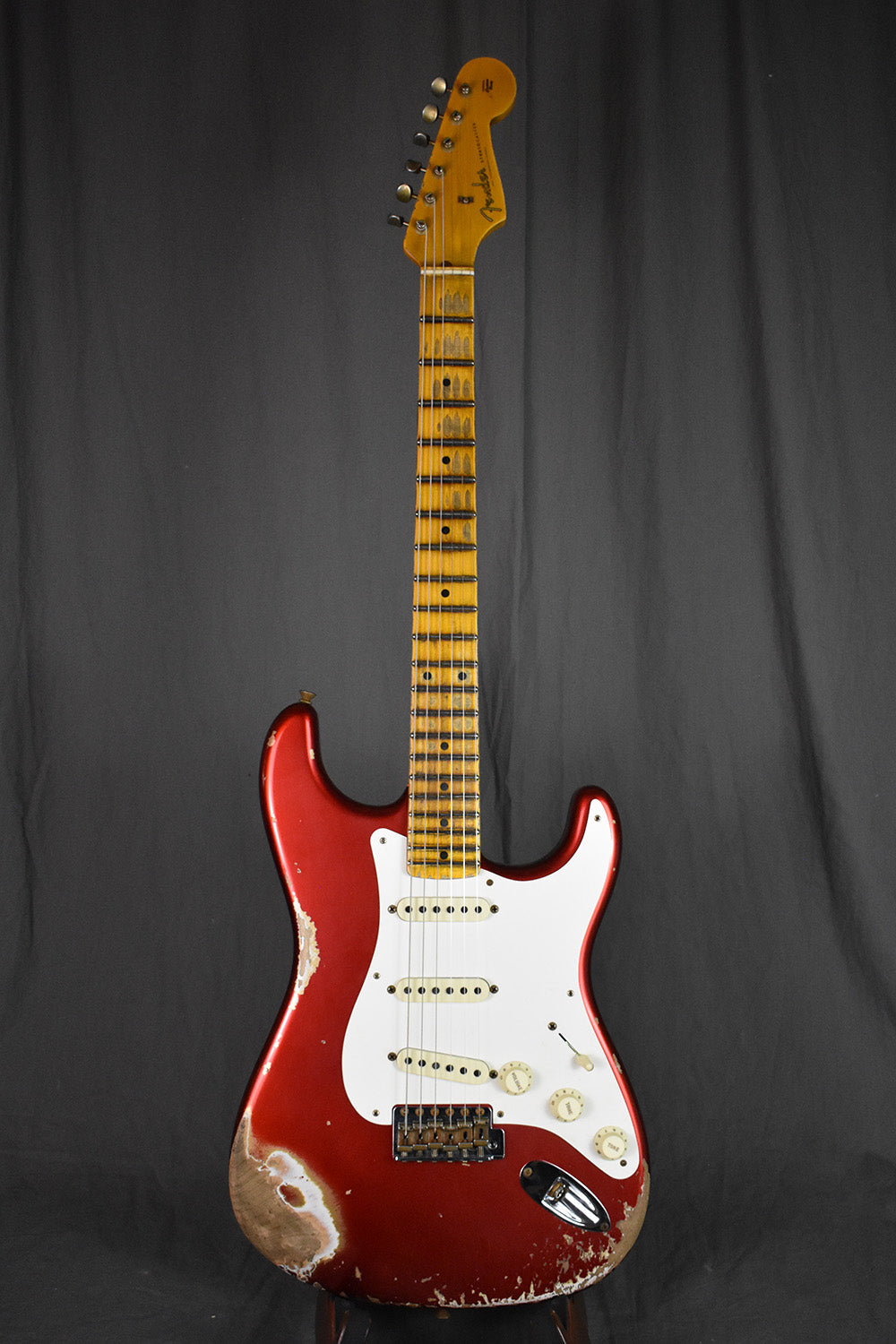 2021 Fender Custom Shop '57 Stratocaster Heavy Relic Candy Apple Red