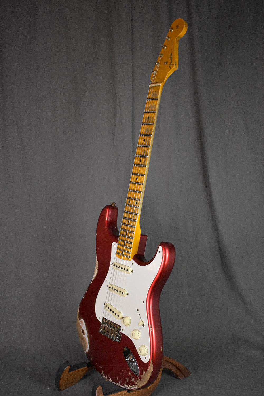 2021 Fender Custom Shop '57 Stratocaster Heavy Relic Candy Apple Red