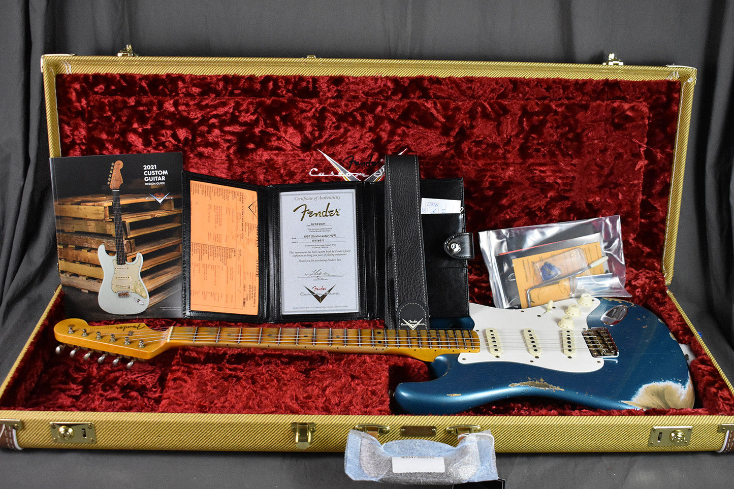 2021 Fender Custom Shop '57 Stratocaster Heavy Relic Ocean Turquoise