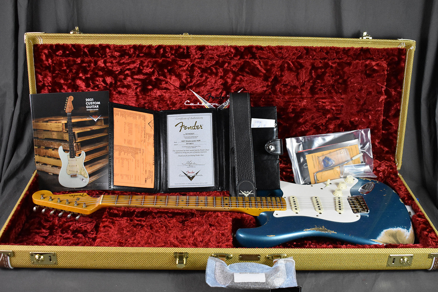 2021 Fender Custom Shop '57 Stratocaster Heavy Relic Ocean Turquoise