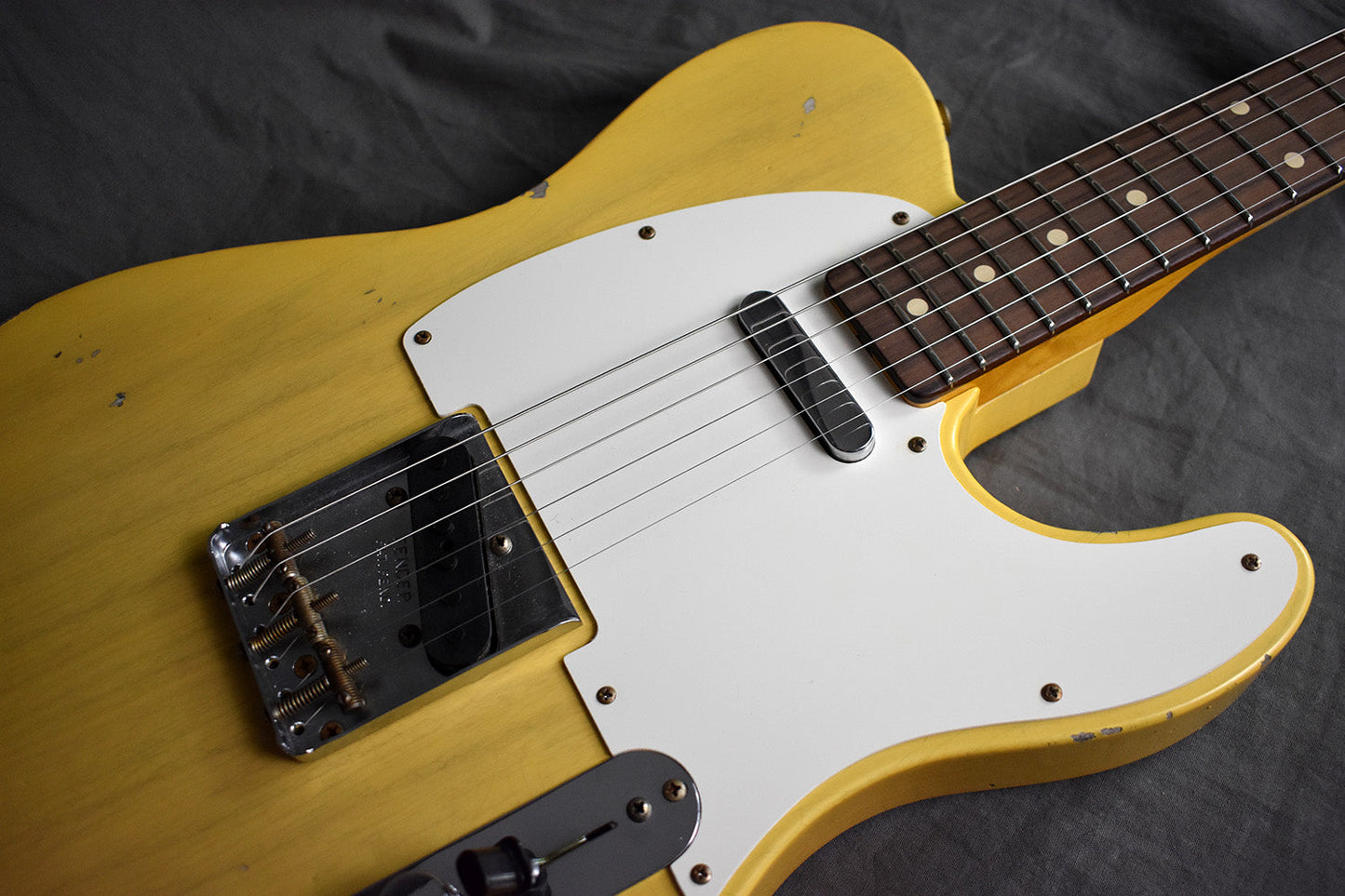 2021 Fender Custom Shop '60 Telecaster Relic Natural Blonde