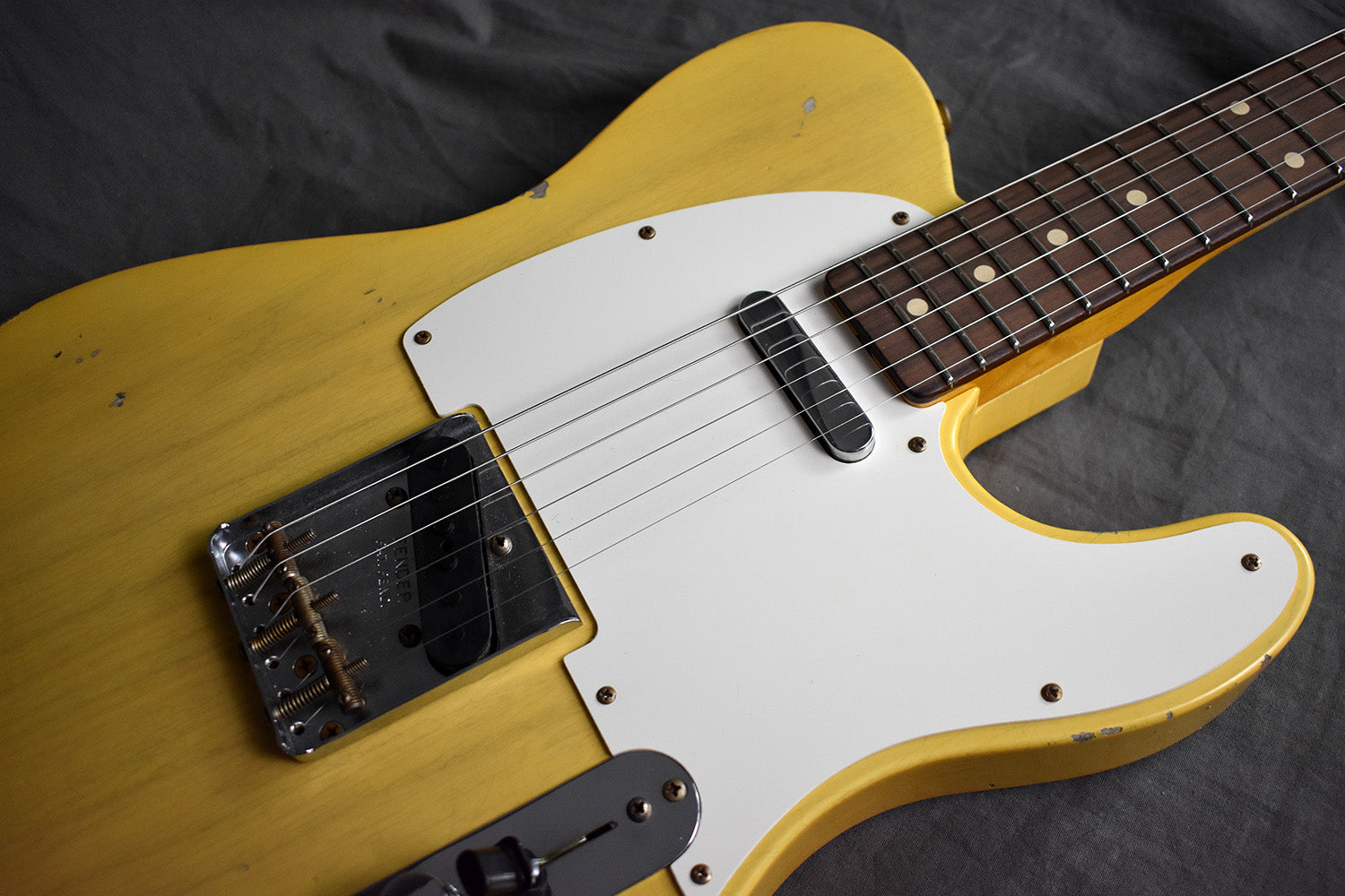 2021 Fender Custom Shop '60 Telecaster Relic Natural Blonde