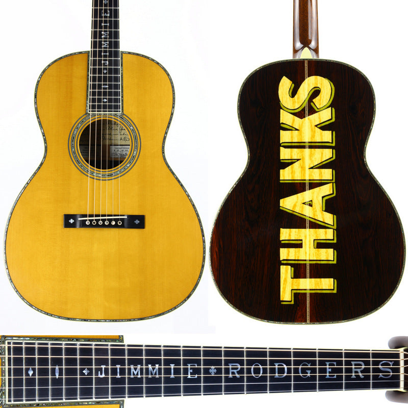 1997 Martin 000-45 Jimmie Rodgers THANKS Brazilian Rosewood - Blue Yodel Model, Adirondack Spruce d45