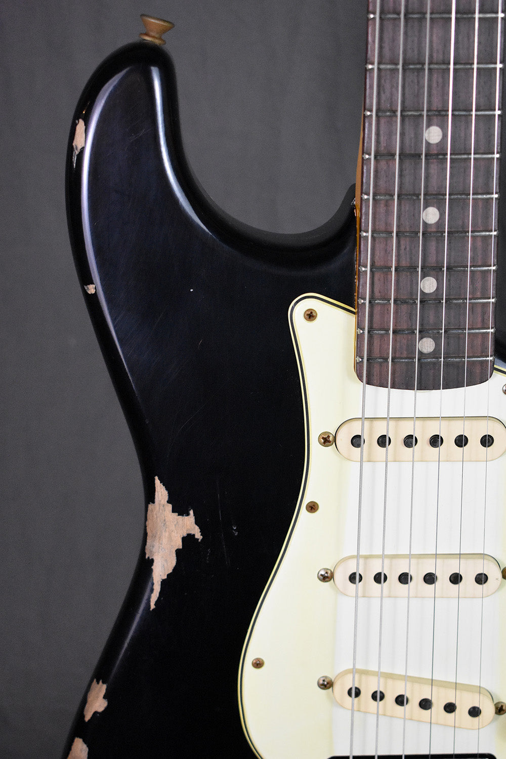 2022 Fender Custom Shop '60 Stratocaster Heavy Relic Black