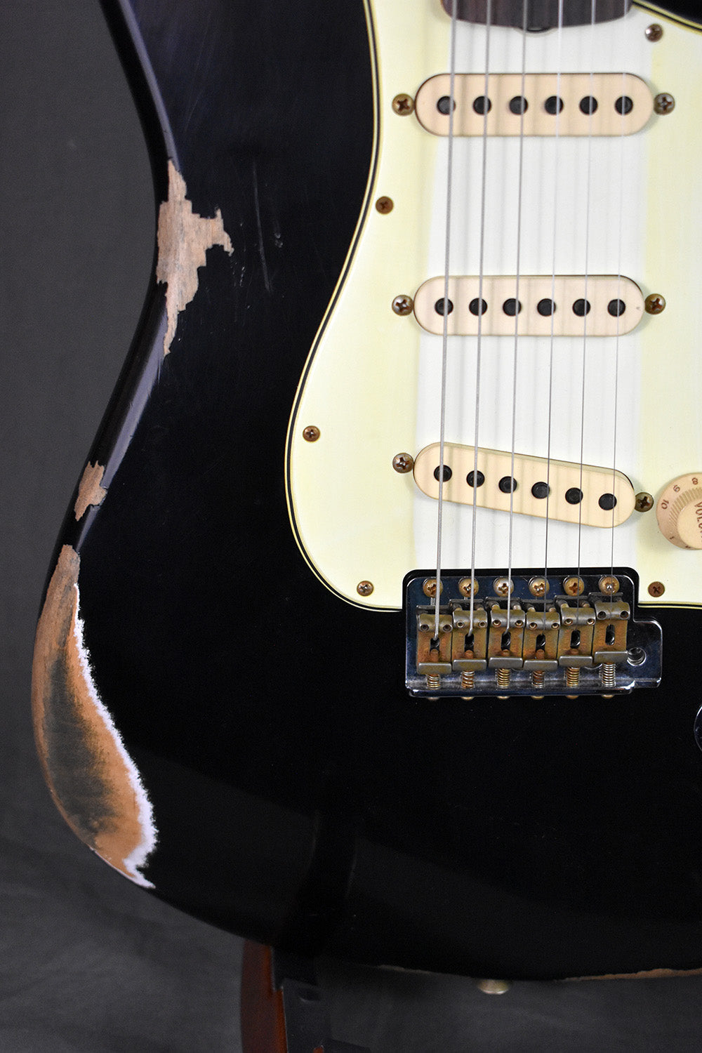 2022 Fender Custom Shop '60 Stratocaster Heavy Relic Black