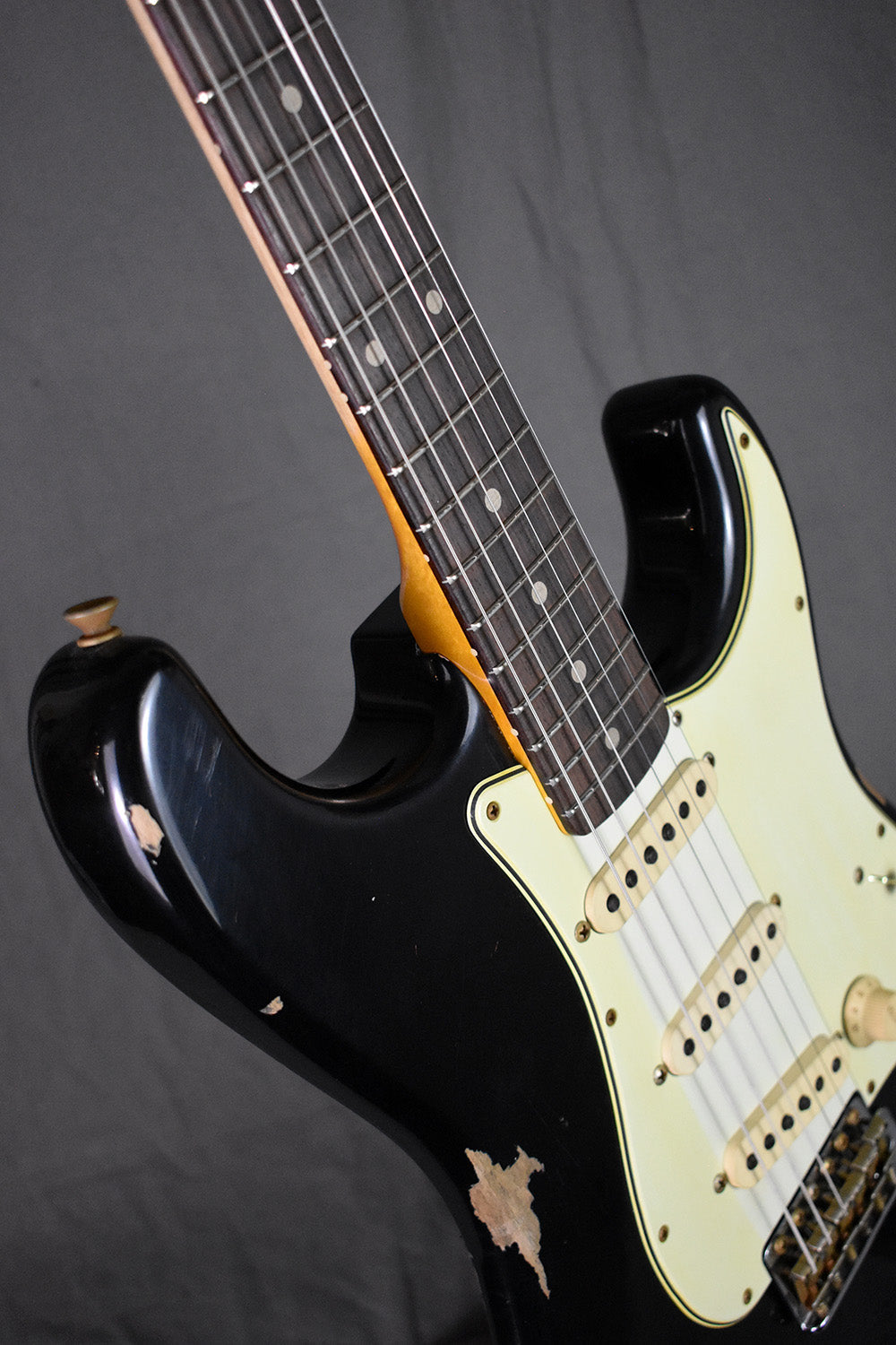 2022 Fender Custom Shop '60 Stratocaster Heavy Relic Black