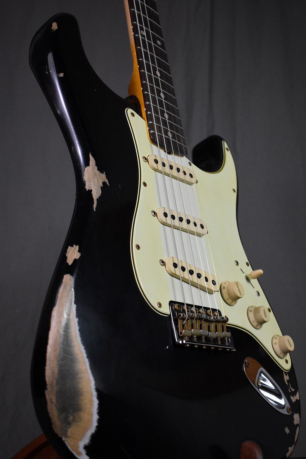 2022 Fender Custom Shop '60 Stratocaster Heavy Relic Black