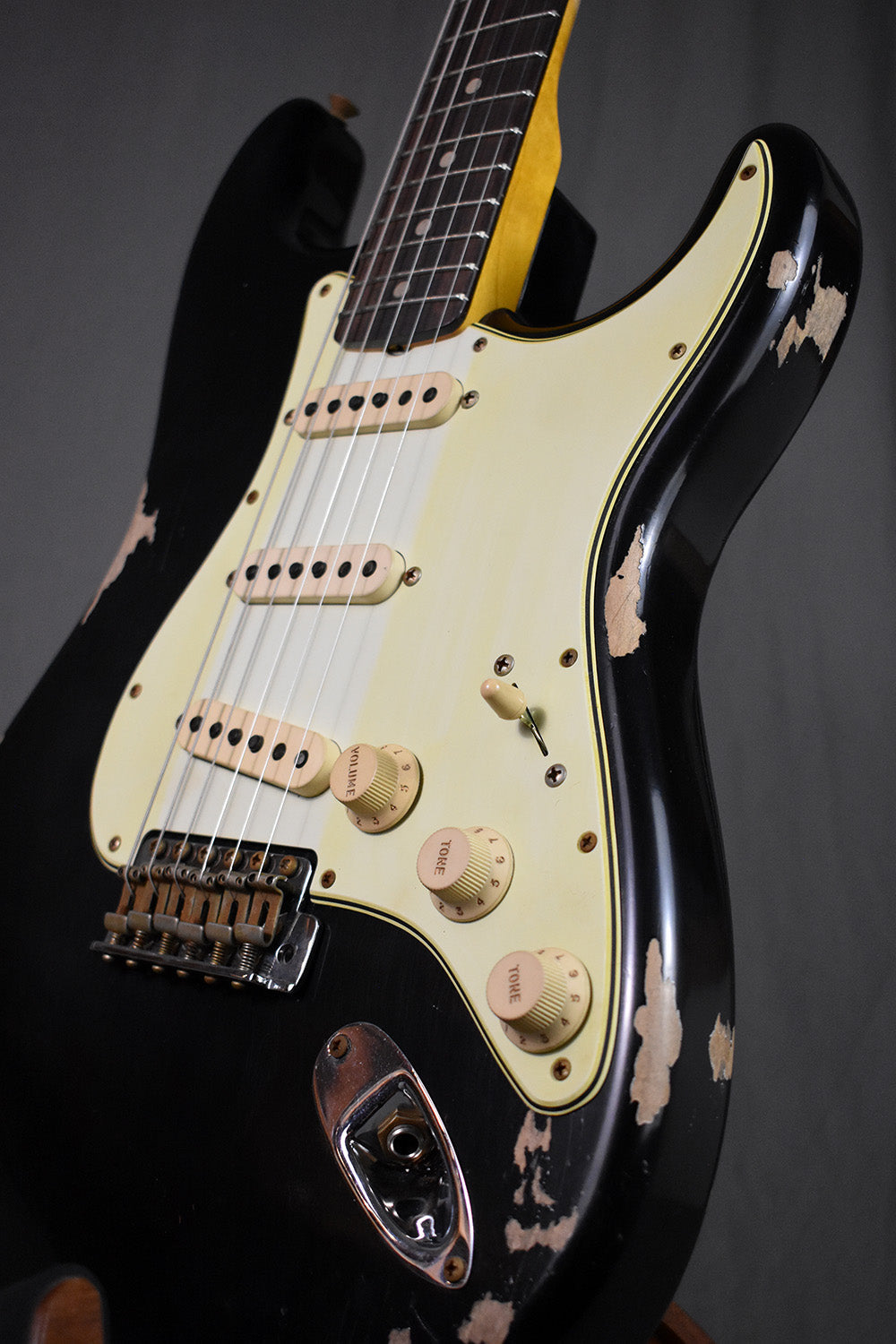 2022 Fender Custom Shop '60 Stratocaster Heavy Relic Black