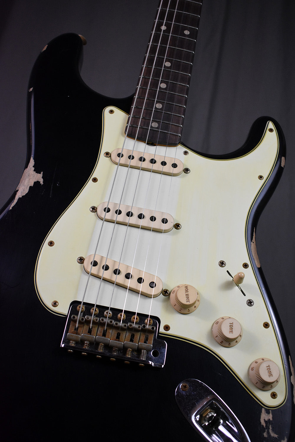 2022 Fender Custom Shop '60 Stratocaster Heavy Relic Black