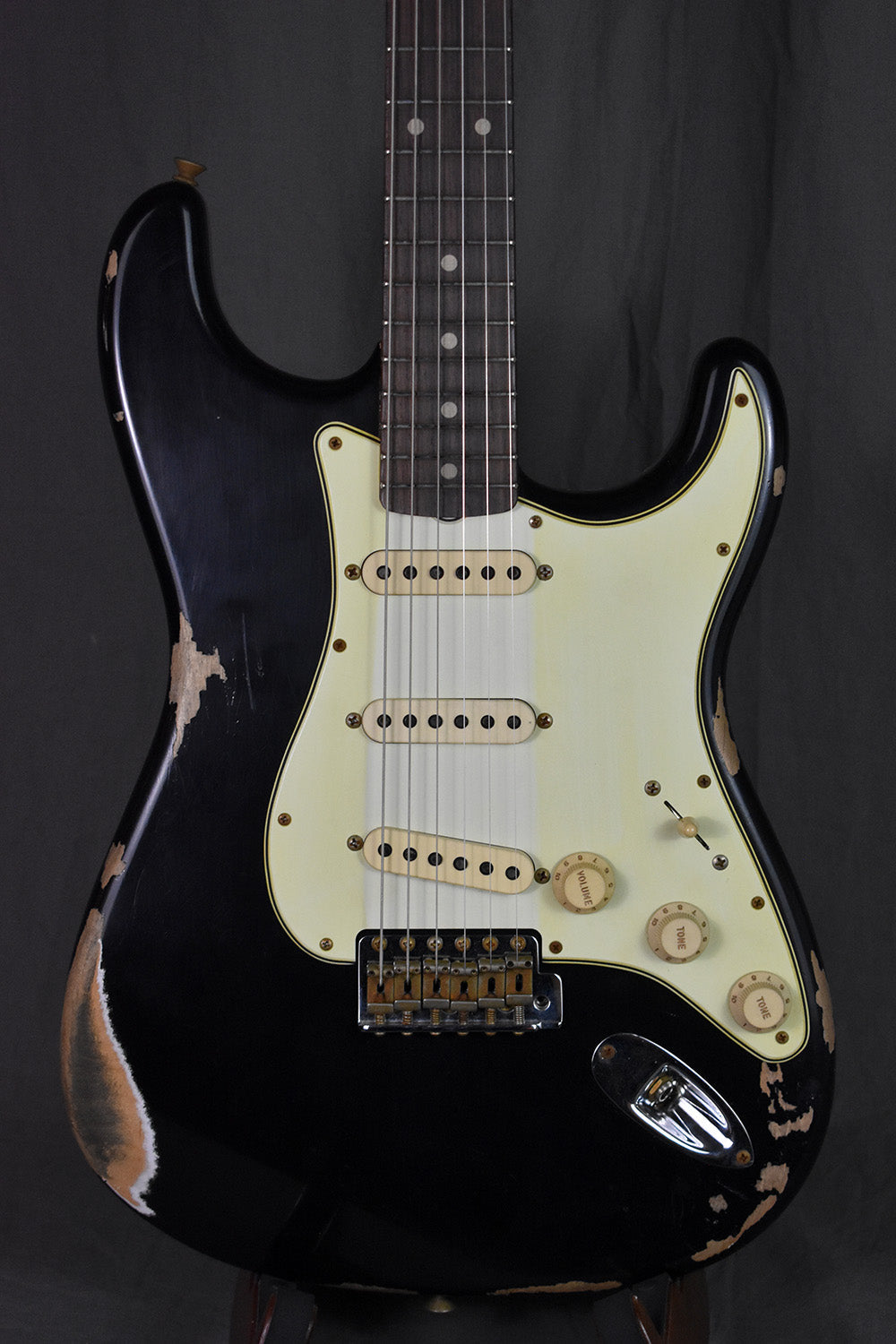 2022 Fender Custom Shop '60 Stratocaster Heavy Relic Black