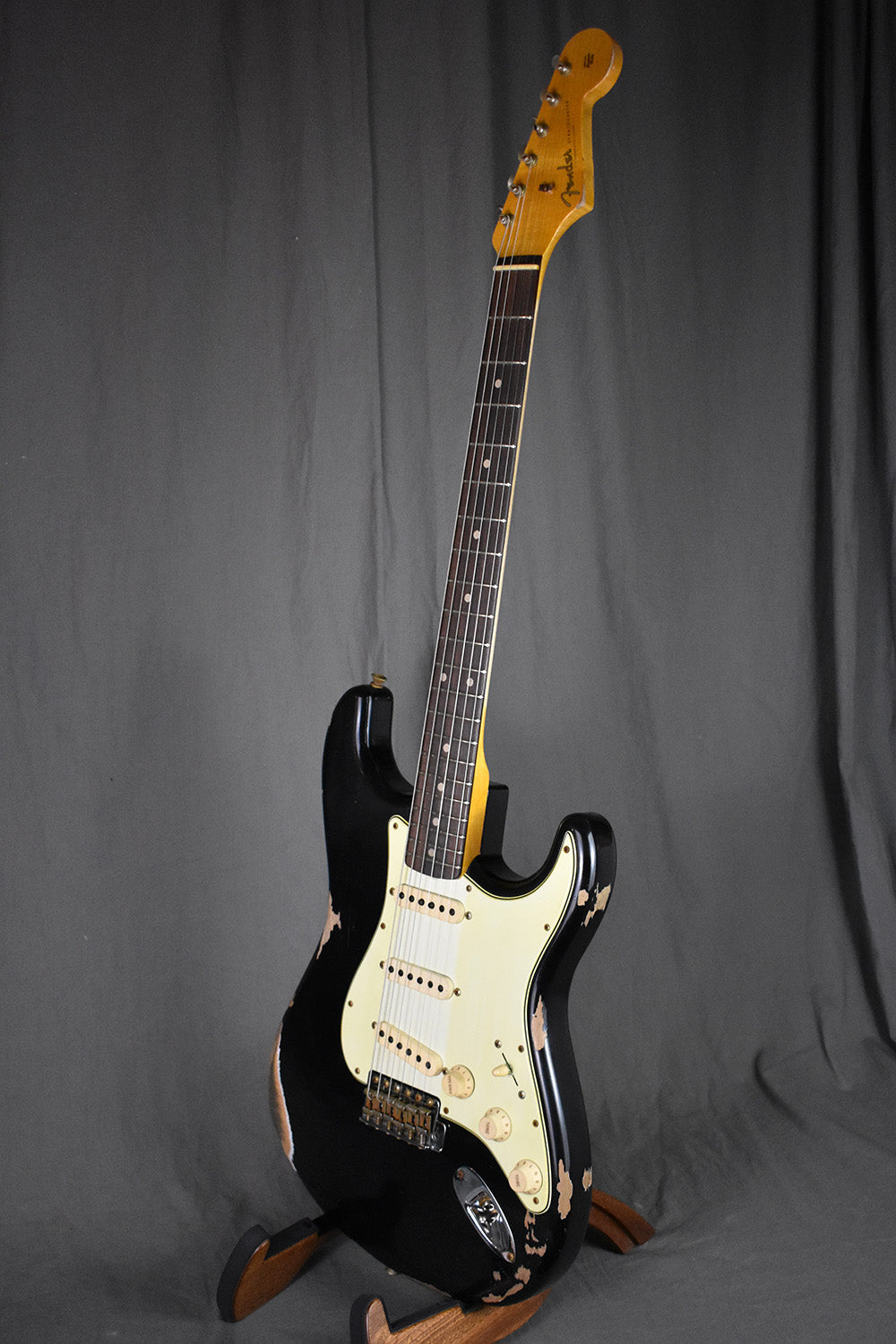 2022 Fender Custom Shop '60 Stratocaster Heavy Relic Black