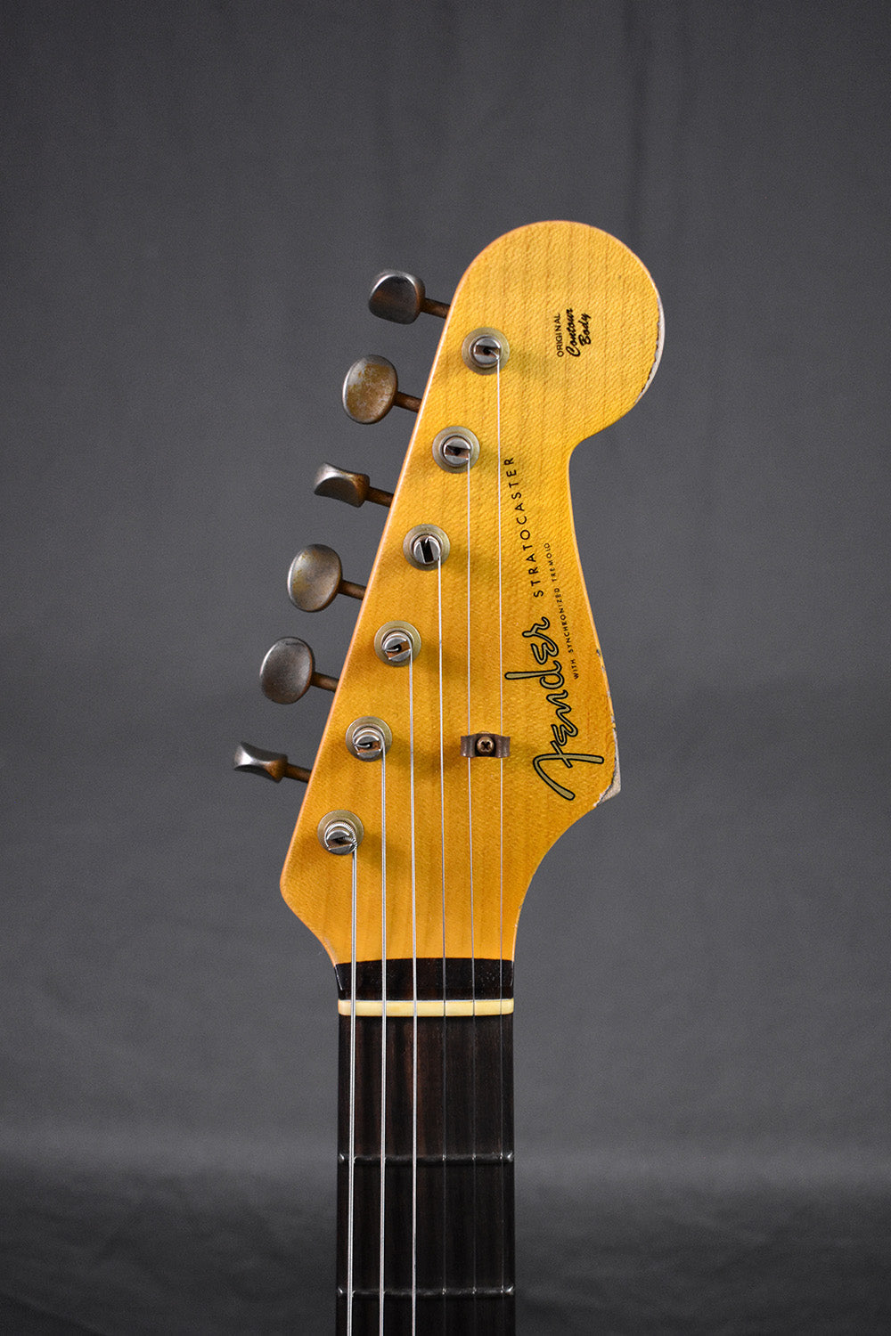 2022 Fender Custom Shop '60 Stratocaster Heavy Relic Black