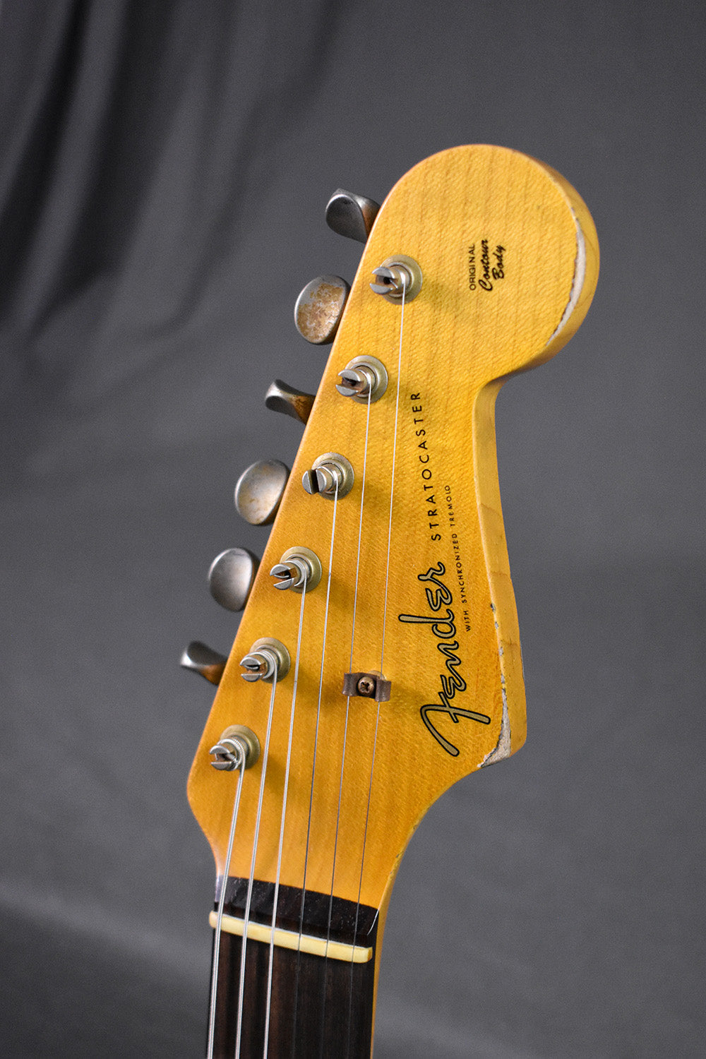 2022 Fender Custom Shop '60 Stratocaster Heavy Relic Black
