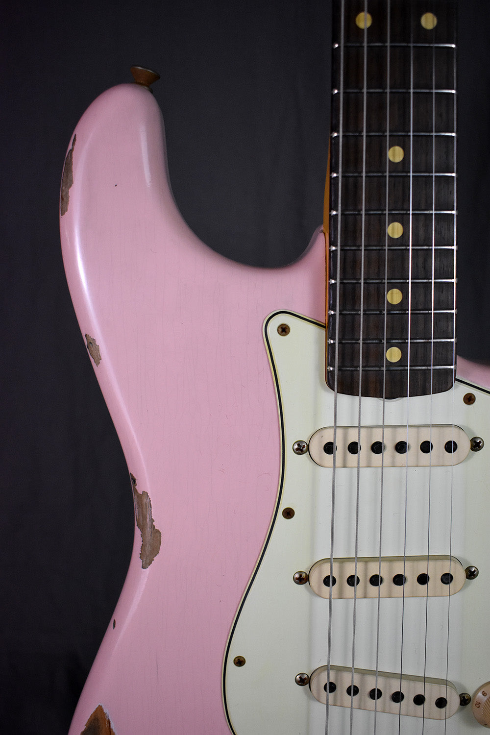 2022 Fender Custom Shop '60 Stratocaster Heavy Relic Shell Pink