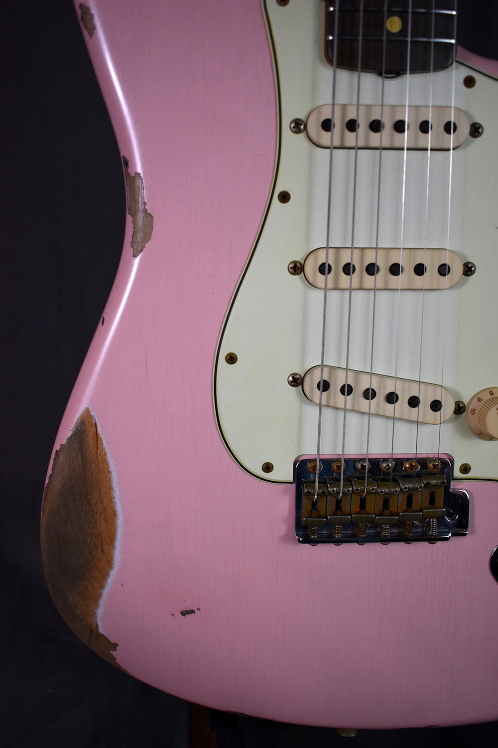 2022 Fender Custom Shop '60 Stratocaster Heavy Relic Shell Pink