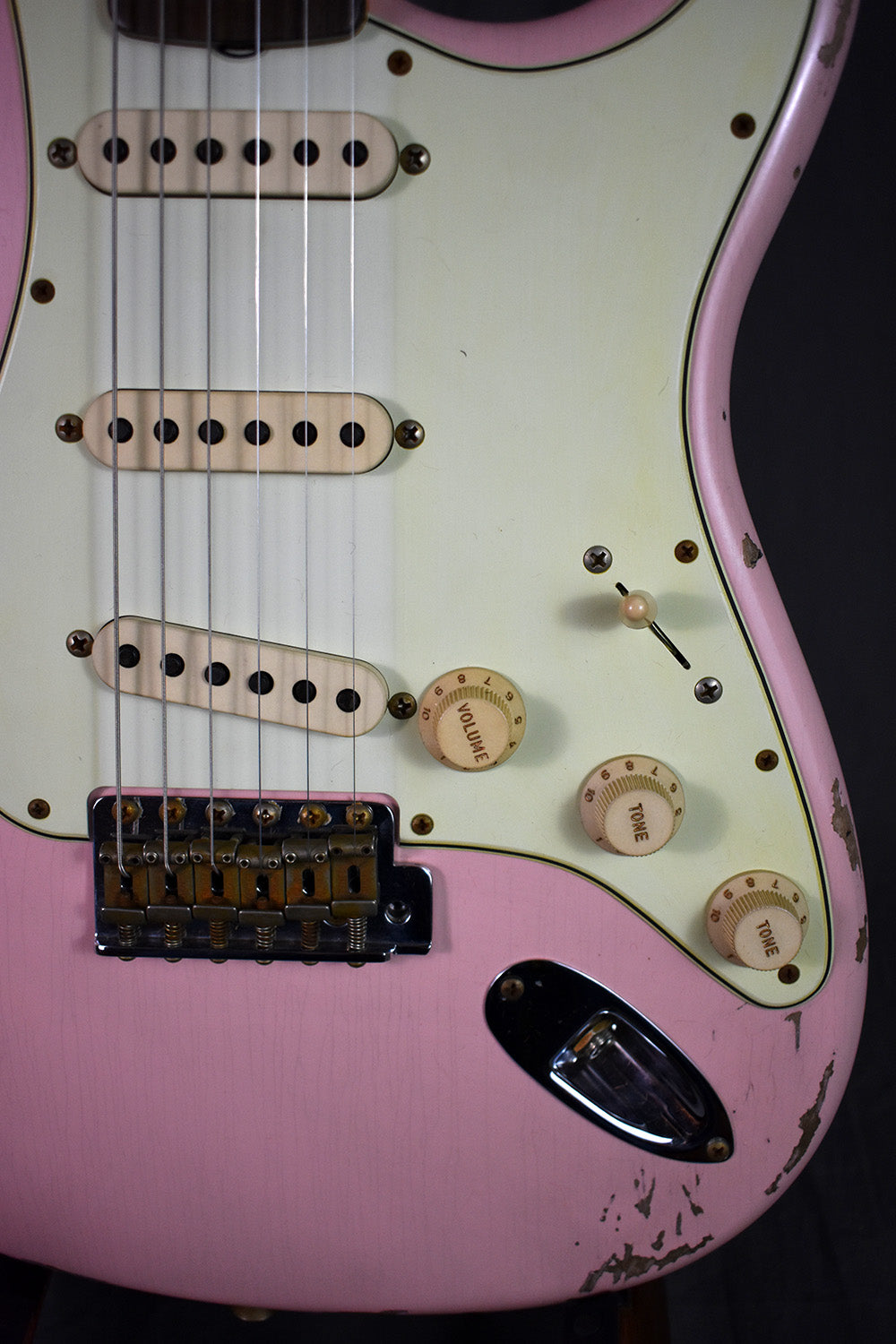 2022 Fender Custom Shop '60 Stratocaster Heavy Relic Shell Pink
