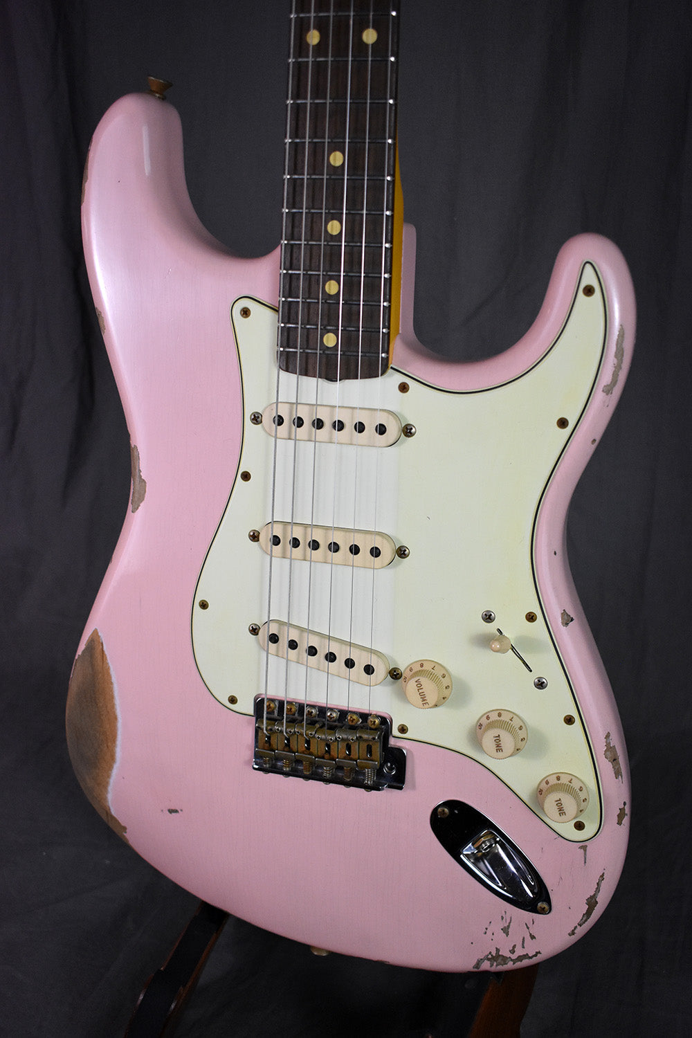 2022 Fender Custom Shop '60 Stratocaster Heavy Relic Shell Pink