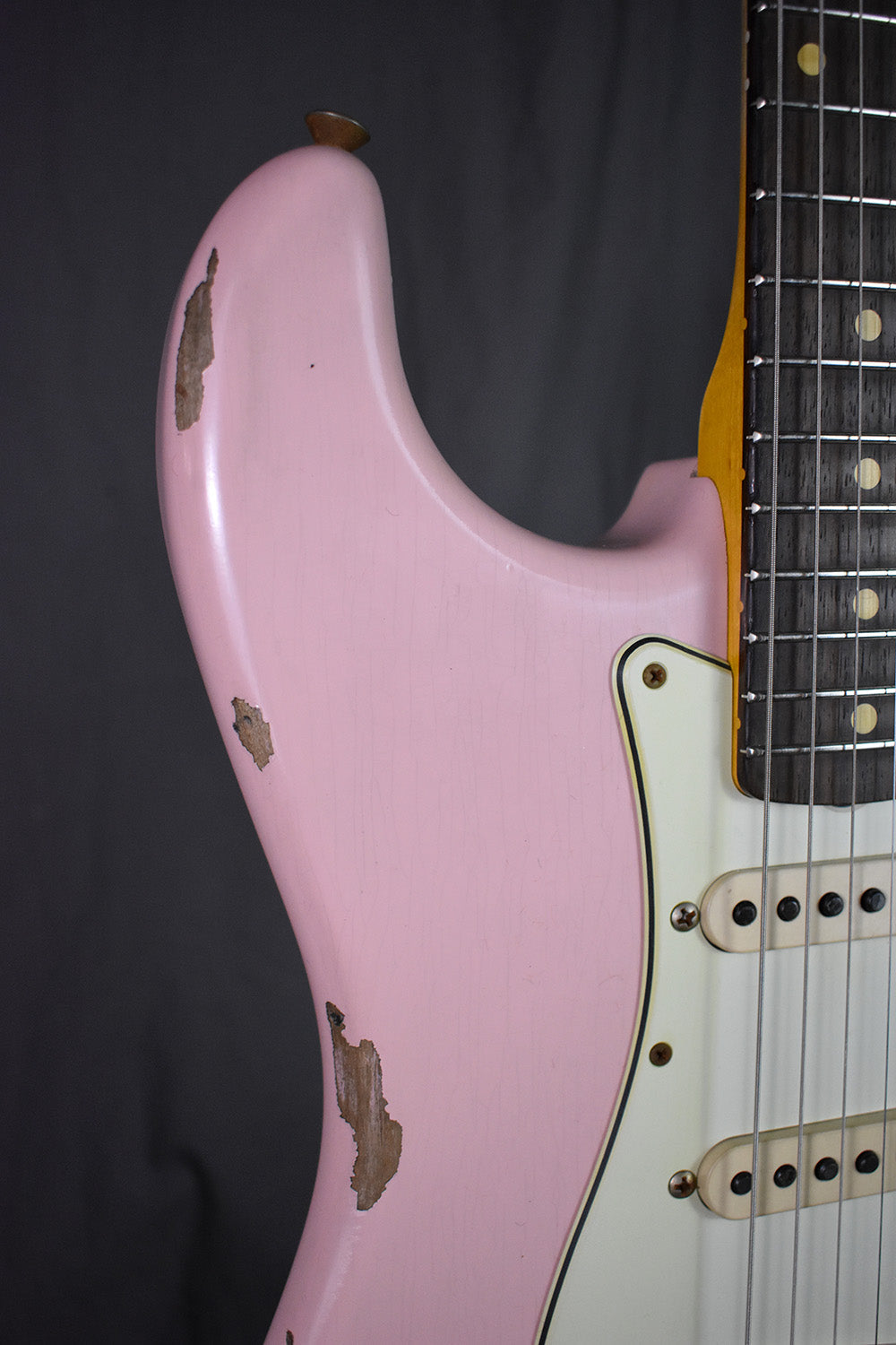 2022 Fender Custom Shop '60 Stratocaster Heavy Relic Shell Pink