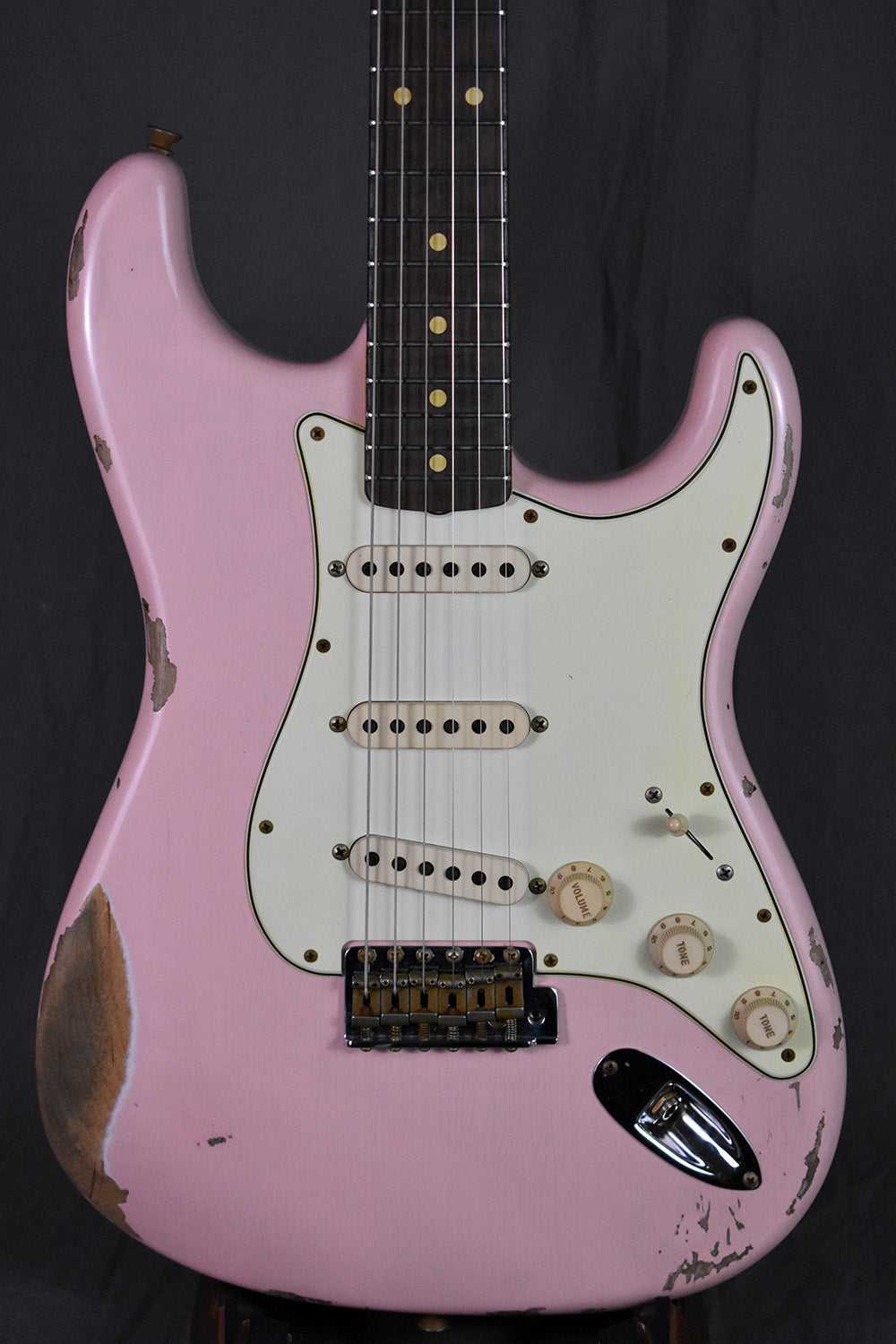 2022 Fender Custom Shop '60 Stratocaster Heavy Relic Shell Pink