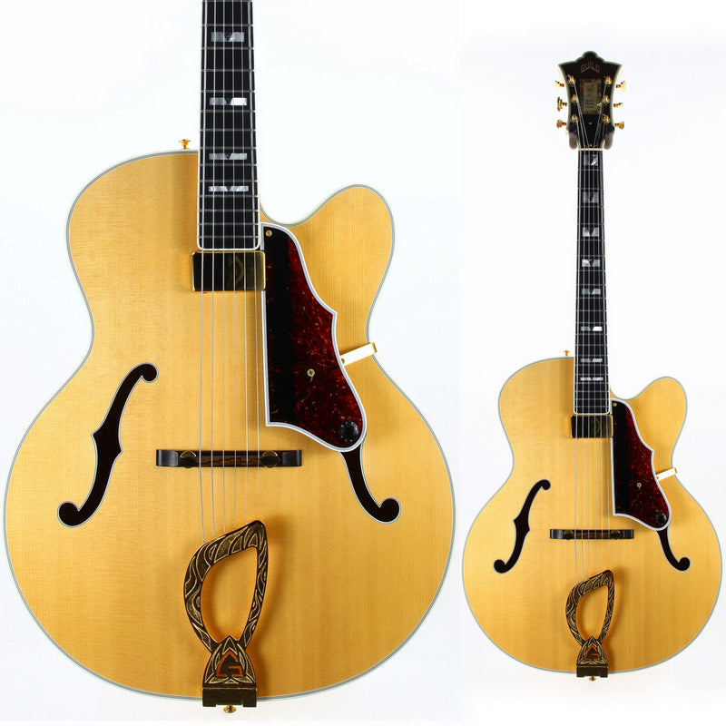 MINTY 1994 Guild Artist Award Natural Jazz Archtop Electric Guitar - Westerly RI, Carved Top, Highest Grade!