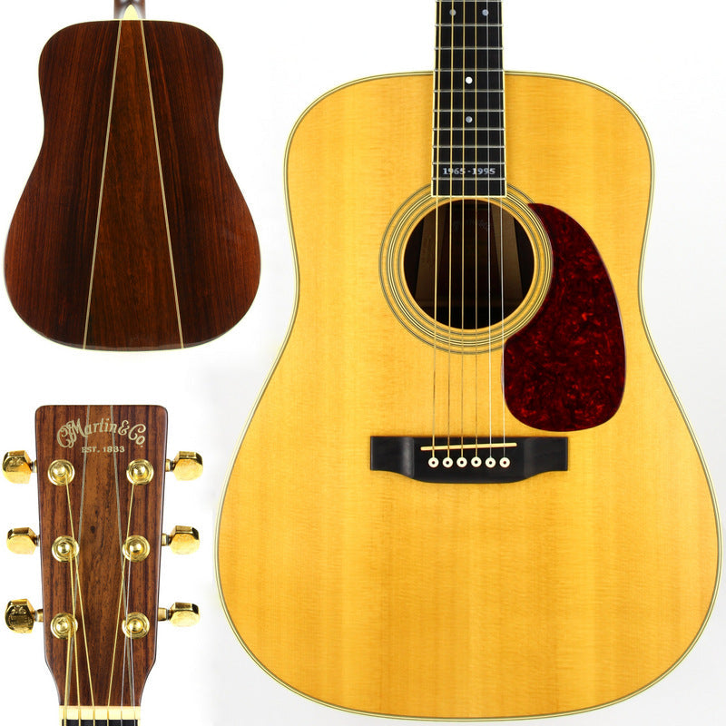 MINT! 1995 Martin D-35 30th Anniversary BRAZILIAN ROSEWOOD Limited Edition Acoustic Guitar 1965-1995