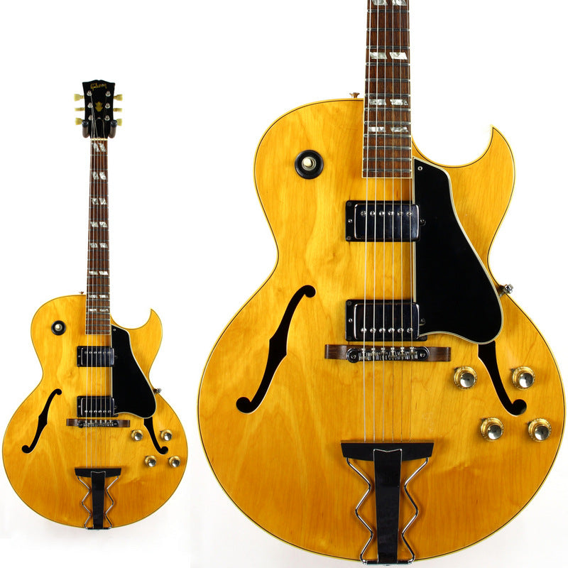 1968 Gibson ES-175DN Factory Natural - 2 Pickup, Vintage Archtop Jazz Electric Guitar ES-175D 1957 - 1969