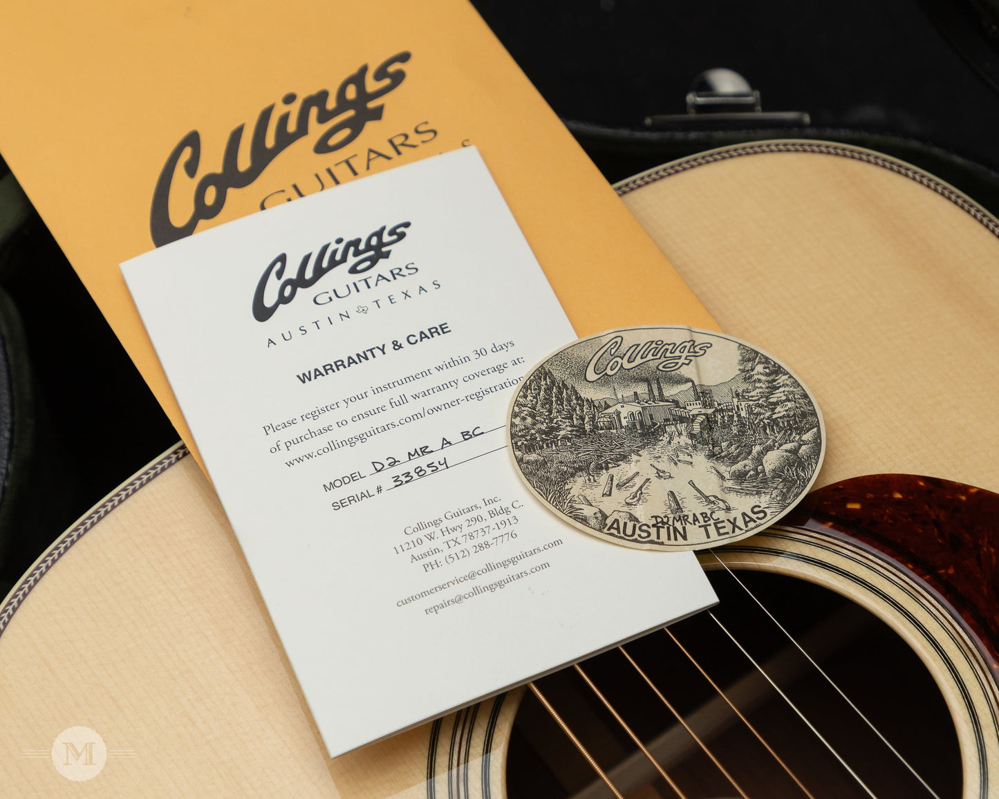 Collings Acoustic Guitars - 2023 D2H MRA T - Prototype Builder's Choice - Used