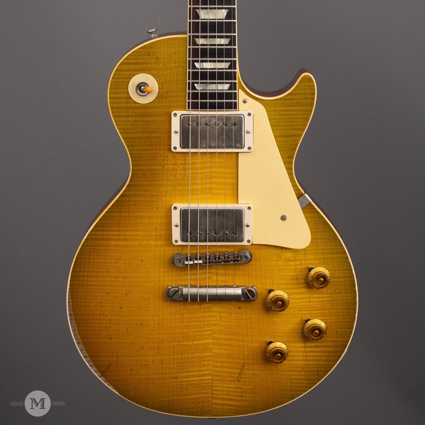 Gibson Electric Guitars - 2023 Murphy Lab 1959 Les Paul Standard Green Lemon Fade Heavy Aged - Used