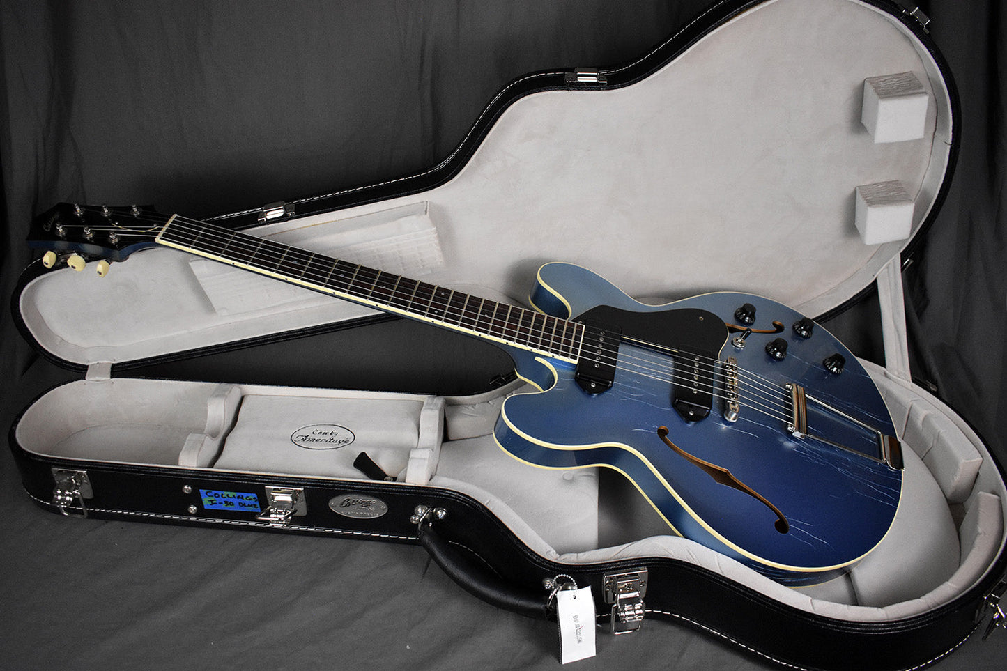 2023 Collings I-30 LC Aged Pelham Blues w/ ThroBaks