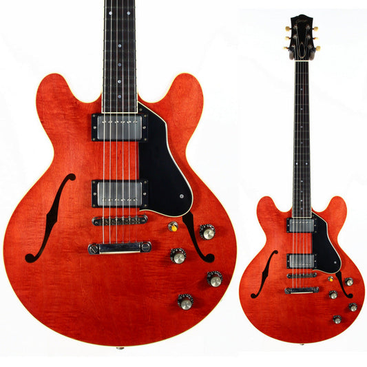 MINTY 2023 Collings I35 LC V VINTAGE Aged Cherry - Lightweight, Relic Finish, Throbak ESG-102B,