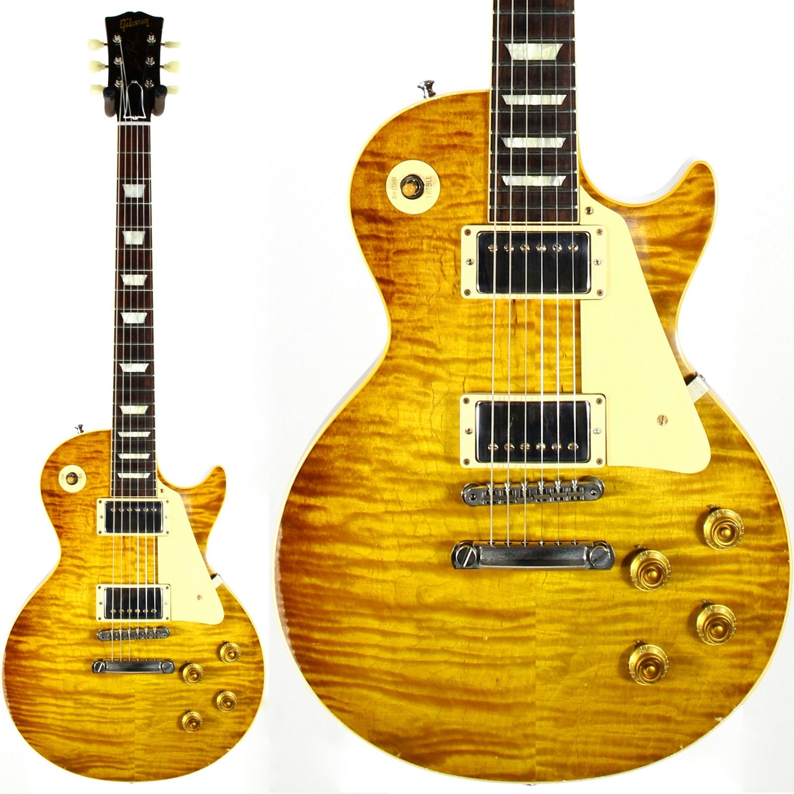 2016 Gibson '59 Les Paul Tom Murphy Painted & Aged | CC2 Goldie True Historic 1959 R9 | Hand-Selected Top!