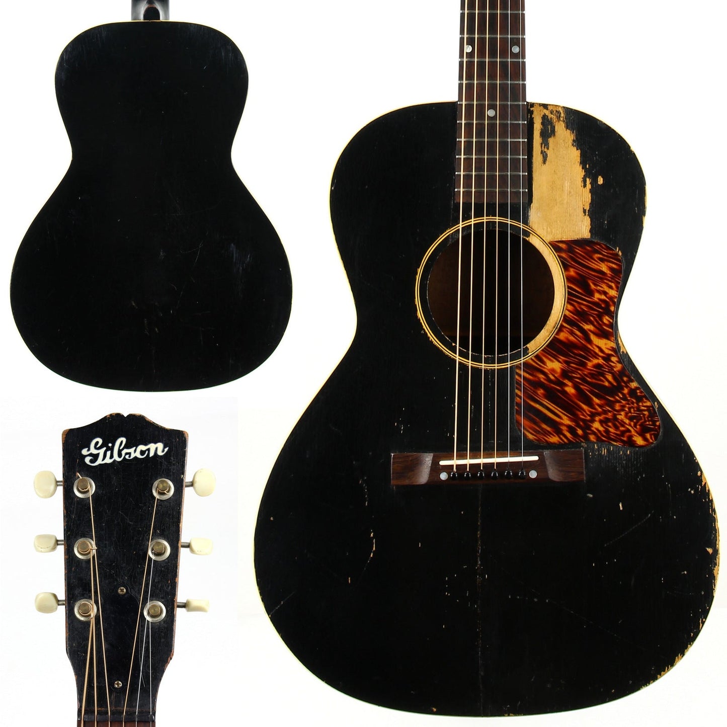 1940 Gibson L-00 Ebony Black Original | Amazing Vintage Acoustic Guitar! l0 l-1