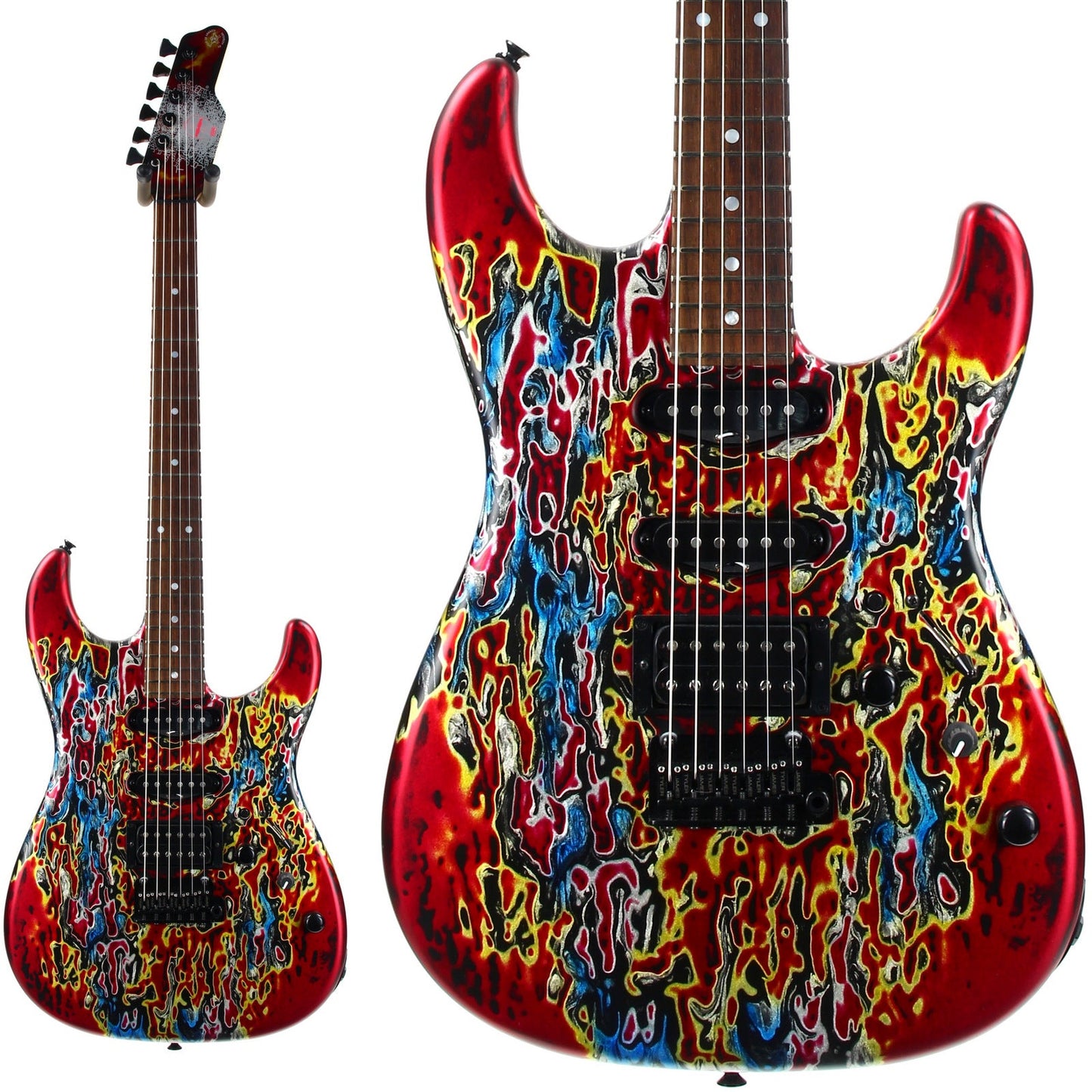 2023 James Tyler USA Studio Elite HD Burning Water | SE-HD Matching Headstock, BIABA Logo! MINTY!
