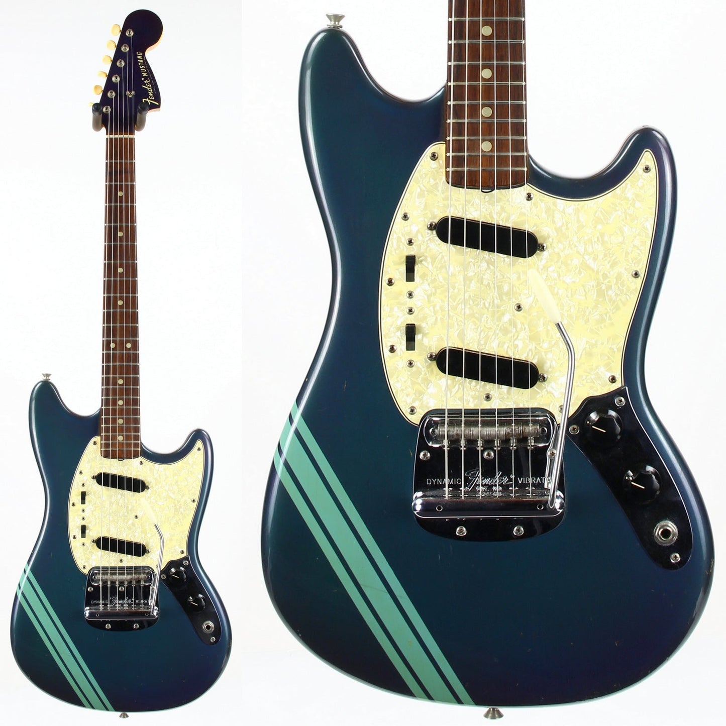 Early 1969 Fender Competition Blue Mustang Burgundy | Kurt Cobain! Nirvana guitar