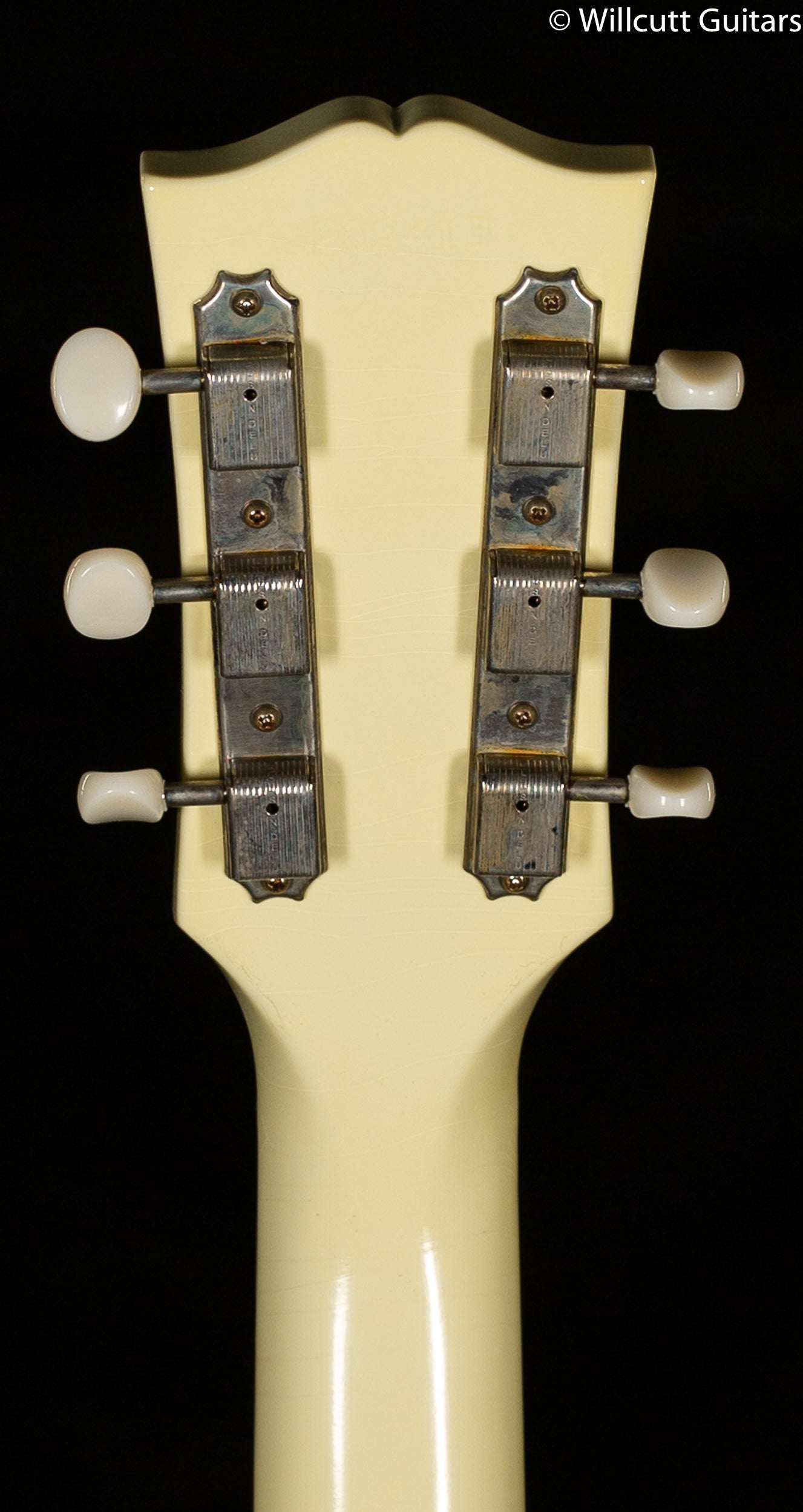 Gibson Custom Shop 1963 SG Special Murphy Lab Ultra Light Aged Classic White (413)