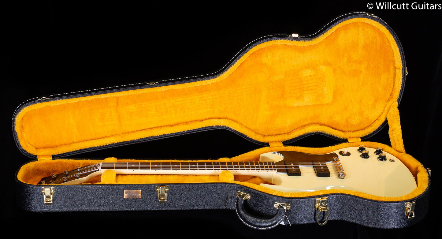 Gibson Custom Shop 1963 SG Special Murphy Lab Ultra Light Aged Classic White (413)