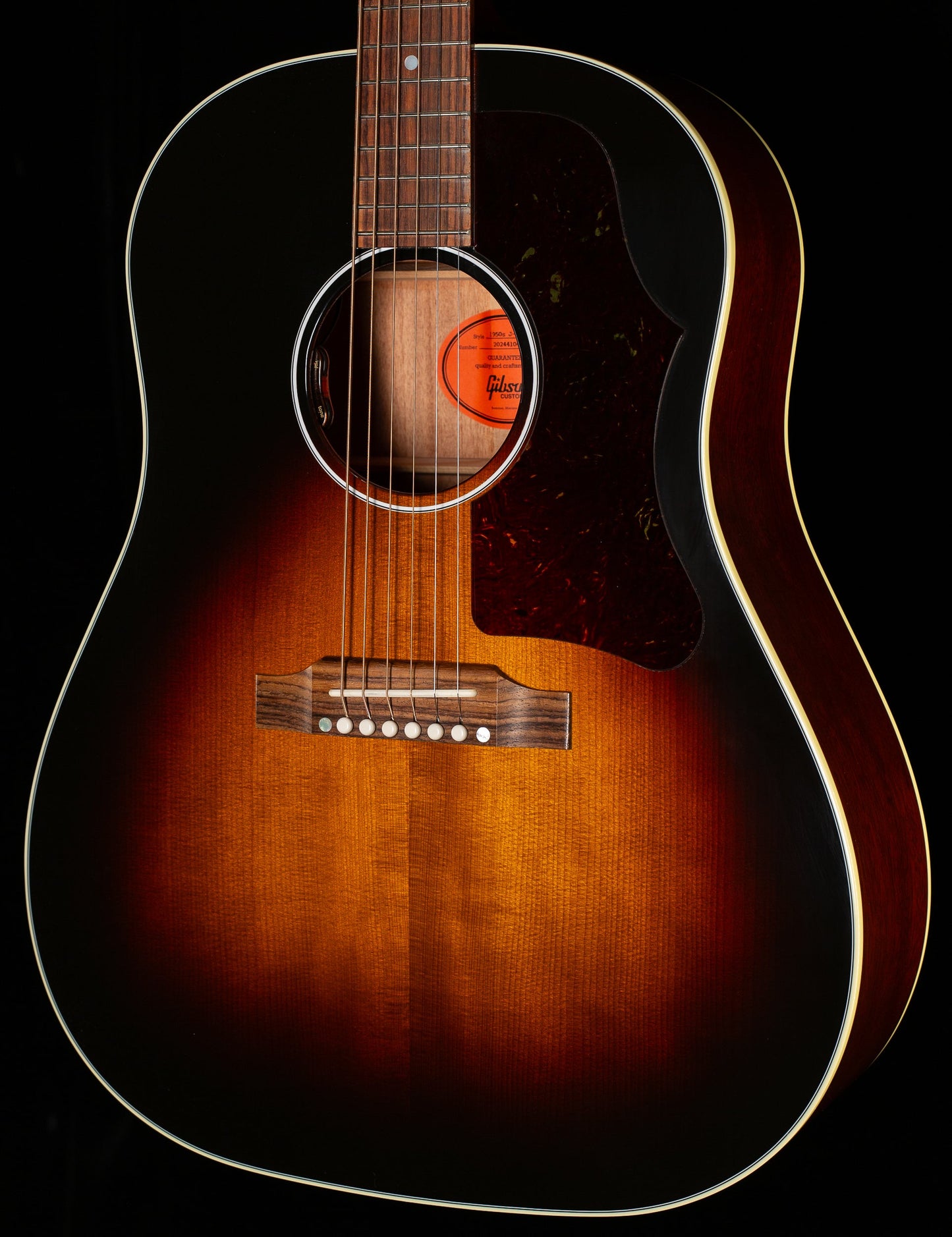 Gibson Custom Shop Willcutt Exclusive 50's J-45 Vintage Sunburst Thermally Aged Red Spruce (104)