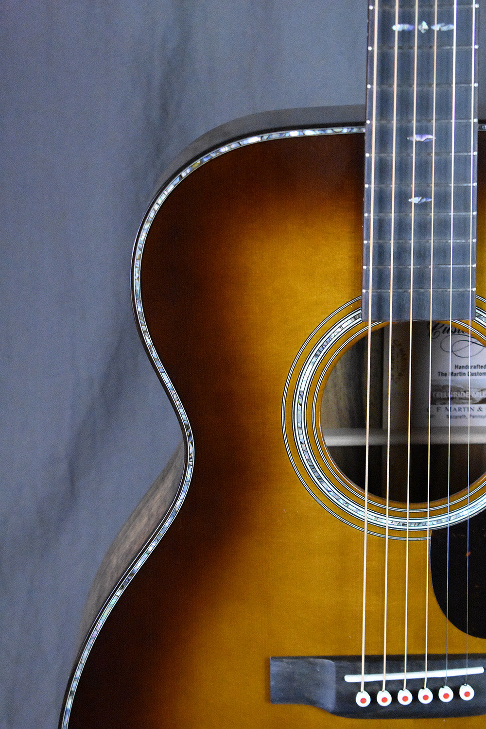 Martin Custom Shop OM-41 Koa Ambertone