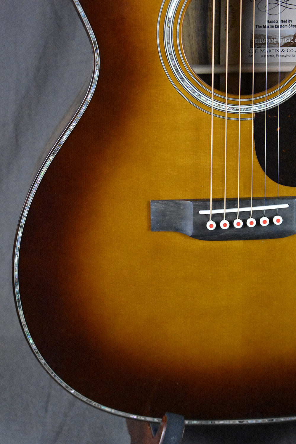 Martin Custom Shop OM-41 Koa Ambertone