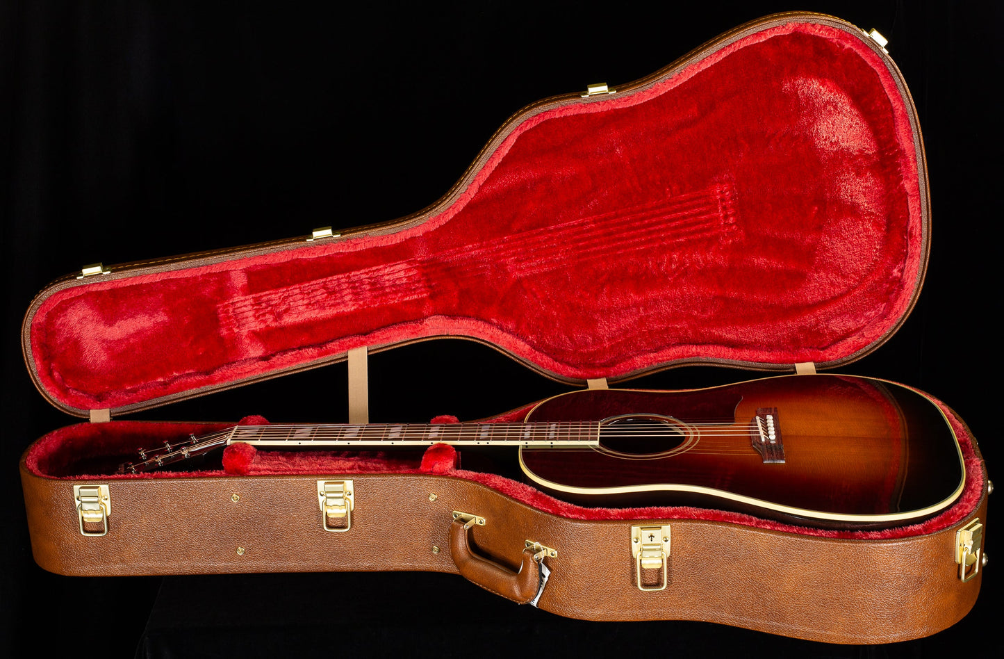 Gibson Custom Shop Willcutt Exclusive Southern Jumbo Original Vintage Sunburst Thermally Aged Red Spruce (154)